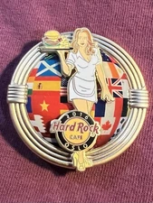 Hard Rock Cafe Pin Oslo, Norway - World Burger Tour 2016 - Rare - Free Shipping