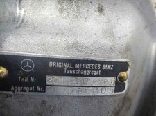 Boite de vitesse Mercedes 190