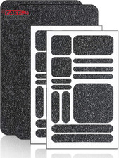 Zonon 4 Pieces Grip Phone Tape Sticker anti Slip Rubber Textured Phone Tape Adhe