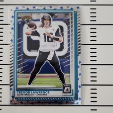 2025 Panini Donruss Optic Stars Prizm Trevor Lawrence #146 Jaguars NFL Football