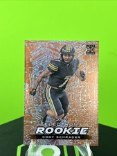 2024 Leaf Electrum - Rookies Cody Schrader #340 Bronze Sparkle /45 (RC)