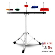 Jam Block Set Jam Block Percussion Stand Triangular Double Brace Design
