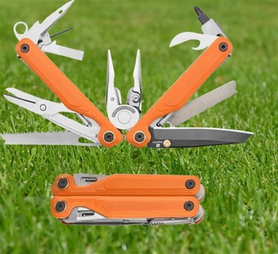 Leatherman Wave Alpha Canyonland 833338 Mehrzweckzange mit Messer (orange)