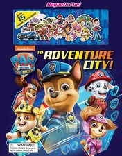 Nickelodeon Paw Patrol: The Movie: To Adventure City  Magnetic Hardcover 
