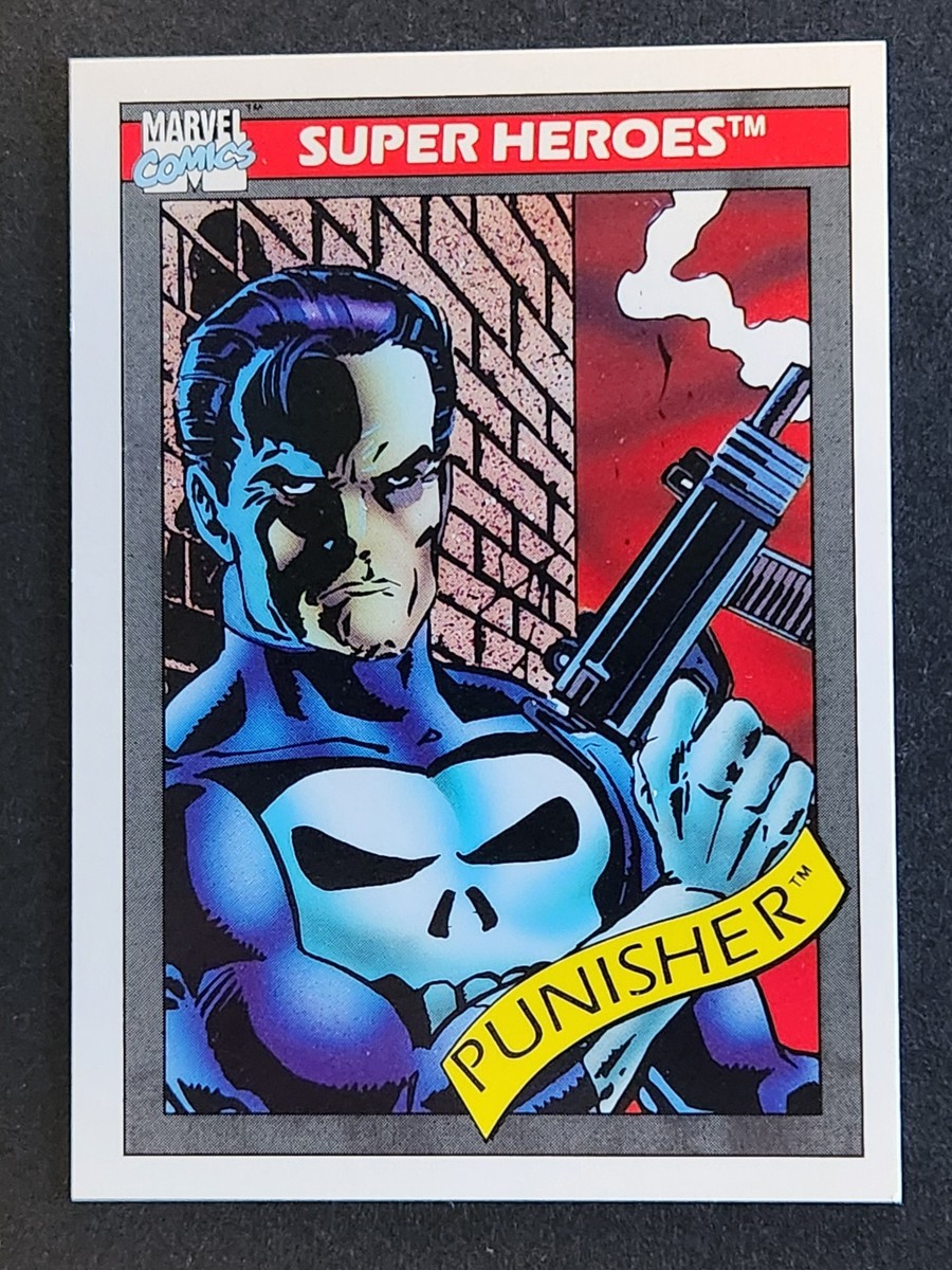 47 PUNISHER 1990 Impel Marvel Universe Series 1 | eBay