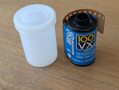 Konica VX100 Super 35mm 36 Exposure ~ Ships from USA! ~ Cold Stored