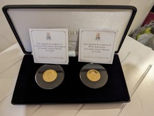 2 x 22 Carat Gold £1  Coins- BELOW SPOT PRICE EVEN AFTER EBAY BUYER FEES