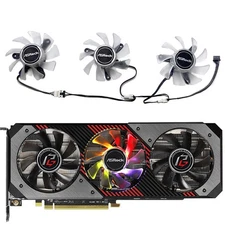 Graphics Card Cooling Fan Replacement for ASROCK RX5700 5700XT 8GB Phantom