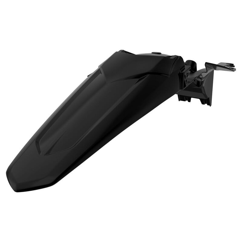 Garde-boue arrière de motocross Polisport noir pour Yamaha YZ450F