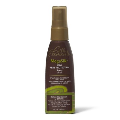 Silk Elements MegaSilk Olive Heat 2 Ounce (Pack of 1), Multi-colored