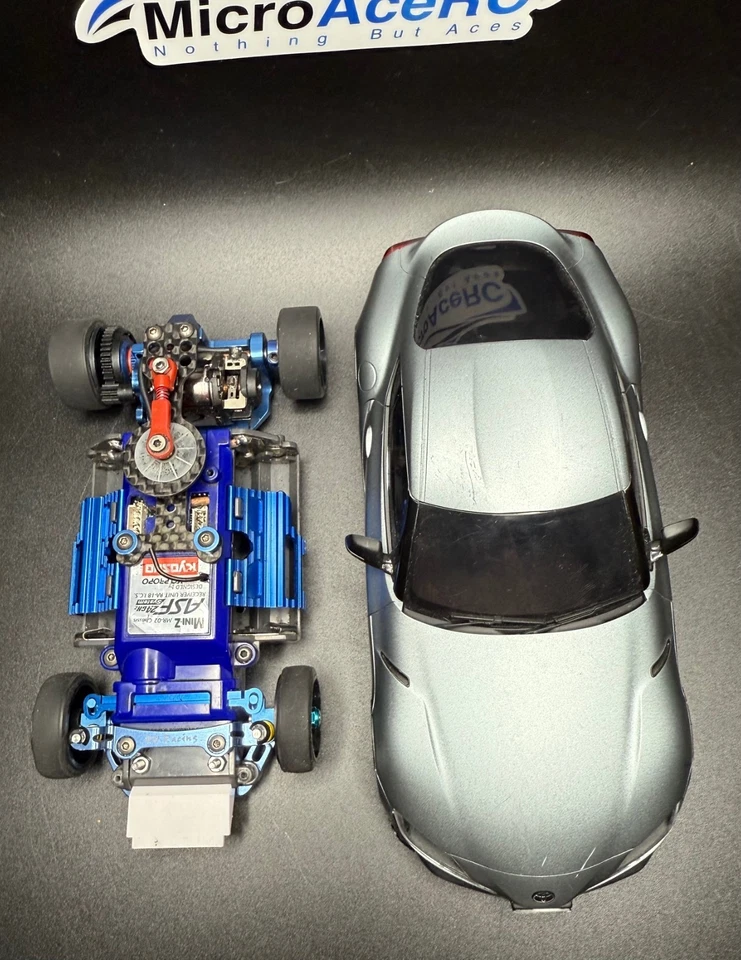 Used Rare Mini-z MR02 ASF Toyota Supra with many aluminum upgrades - Image 2 of 4