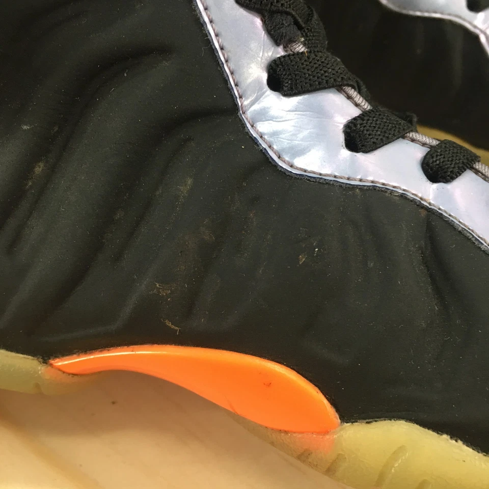 Nike Shoes Youth 1 Boys Little Posite One GS Athletic Sneakers 723946-008 Black - Image 4 of 4