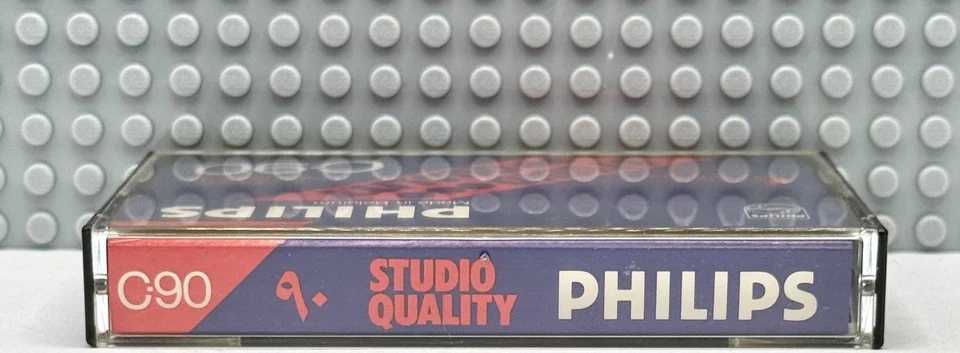 PHILIPS STUDIO QUALITY C90 1978 EUROPE TYPE I BLANK CASSETTE TAPE (1) (NEW) - Image 4 of 4