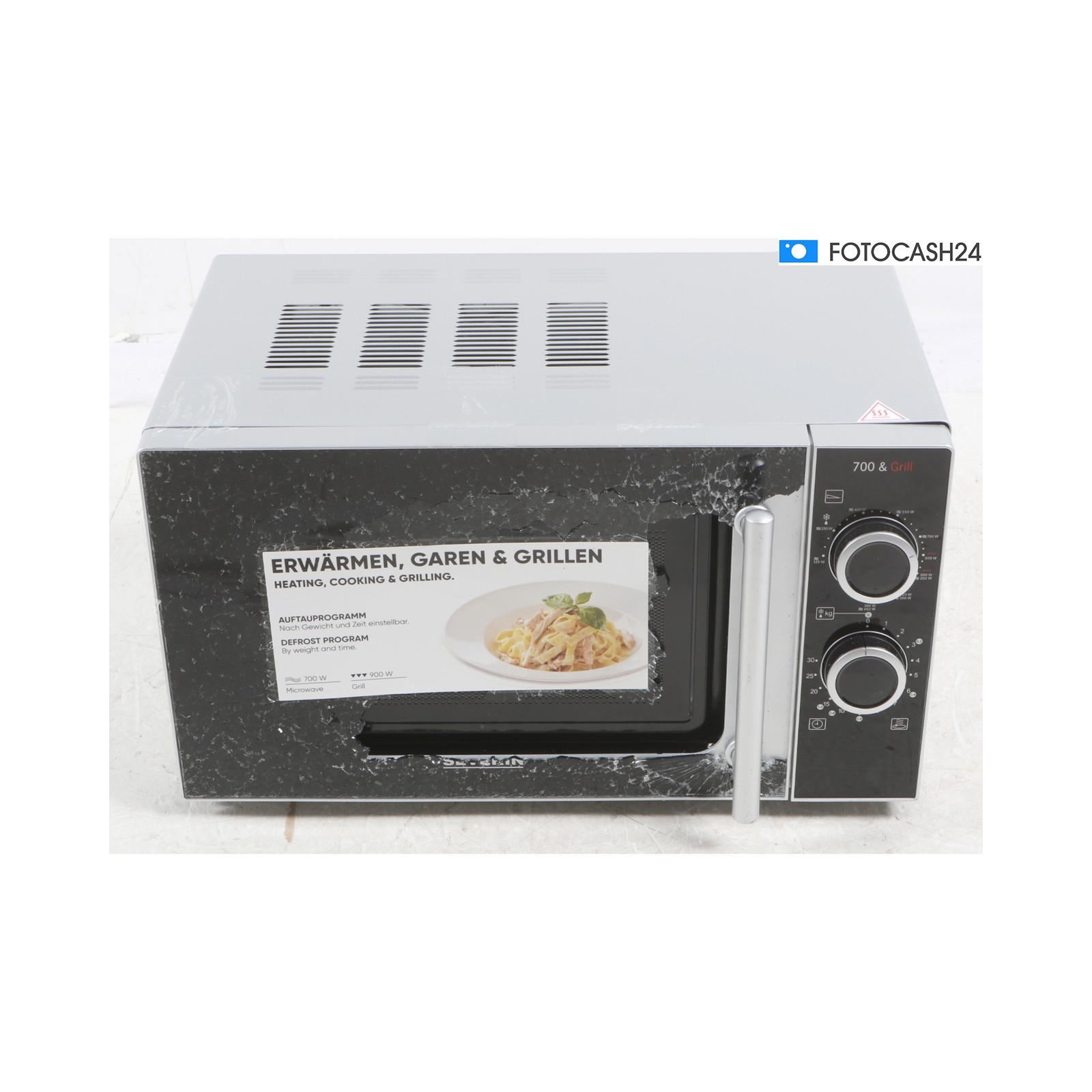 Severin Microwave With Grill Function 7771 + Defective (287472)