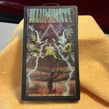 Vintage 1982 Steve Jackson Games Illuminati Board Game (Plastic Box Edition)-💯