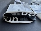 lululemon (1) Black Zip Pouch & (2) Sustainable Reusable Tote Bags — photo 6
