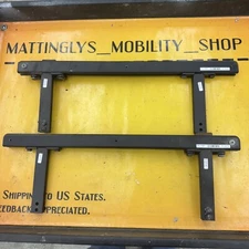 🥇Quantum Seat Rails for Power Wheelchair Part SET123691 MEC144370 *L@@K WoW*