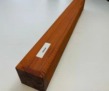 African Padauk Turning Blank 2x2x18 Pool Cue Square Wood Block-Free US Shipping