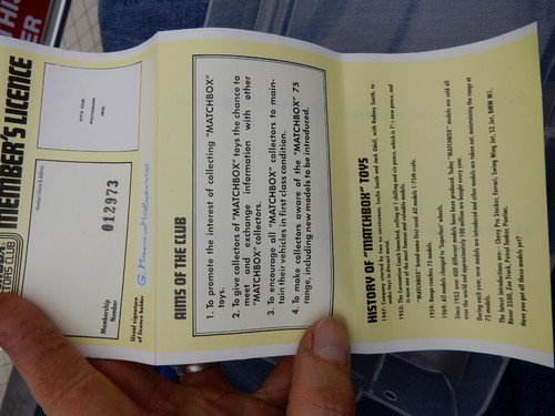 MATCHBOX ORIGINAL LICENCE 13 X 9 CM UNFOLDS - Photo 3 sur 8