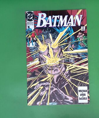 Batman #443 Vol. 1 1990 DC Comics Mid Grade Comic Book H85-102