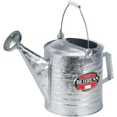 NEW BEHRENS 210 QUALITY 2.5 GALLON GALVANZIED SPRINKLER WATERING CAN 6923213