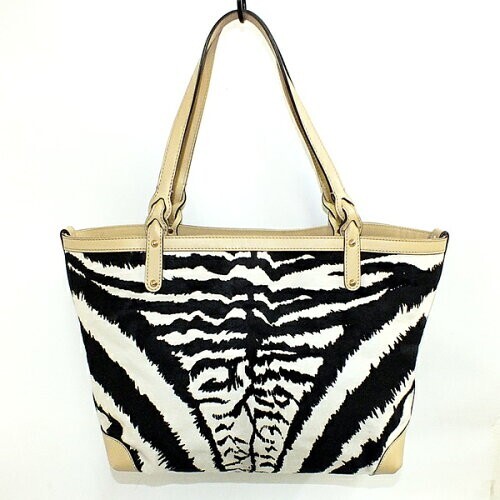 Gucci Harako Leather Zebra Pattern Tote Bag With Pouch | eBay
