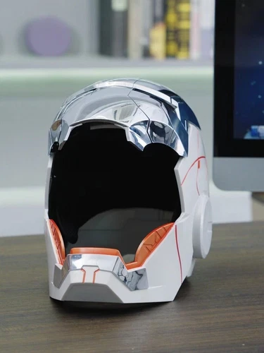AUTOKING IronMan MK5 Helm 1:1 Fernbedienung Sprachsteuerung tragbare Maske Cosplay Requisite - Bild 6 von 6