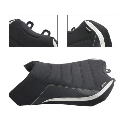 Cuscino Sedile Guida Anteriore Raider Pu Fit Nero per Kawasaki Ninja 1000Sx 22-23 U9 - Foto 4 di 12