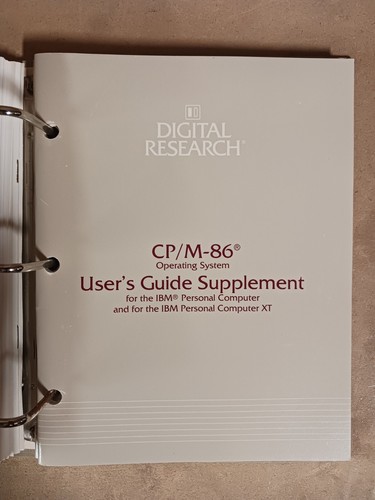 CP/M-86 for the IBM Personal Computer Operating System - Afbeelding 6 van 14