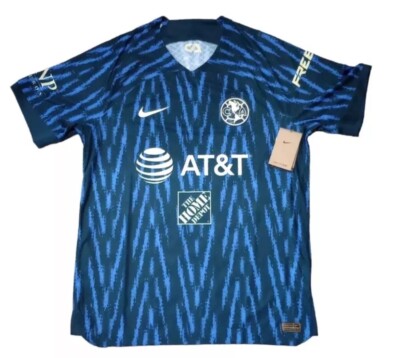 Nike Club America Vapor Match ADV Away 22/23 Soccer Jersey Men s Sz S DJ7638-455