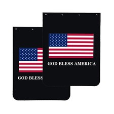 24x30pair Mud Flaps For Semi Trucks Pvc Polymer Tractor Trailer Mudflaps Black