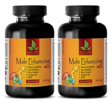 testosterone booster - MALE ENHANCING PILLS 2B - tribulus and horny goat weed