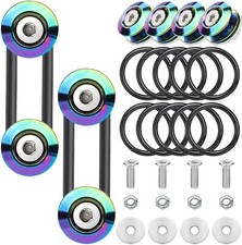 8pcs Neo Bumper Quick Release Kit Replacement O-ring Front Rear Bumper Fastener