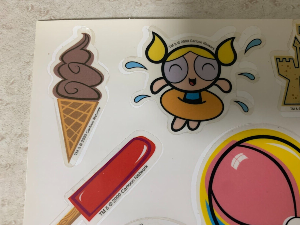 Décos De Noël Powerpuff Girls – Stickers Fenêtre ColorClings, Cartoon Network 2000