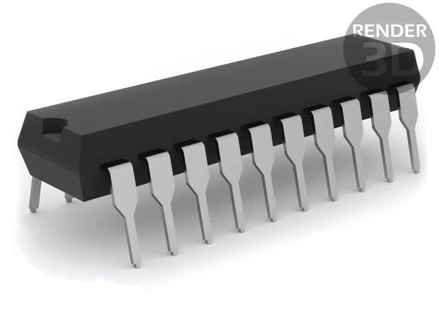 3X SN74AC244N IC: digital THT TEXAS INSTRUMENTS - Bild 1 von 1