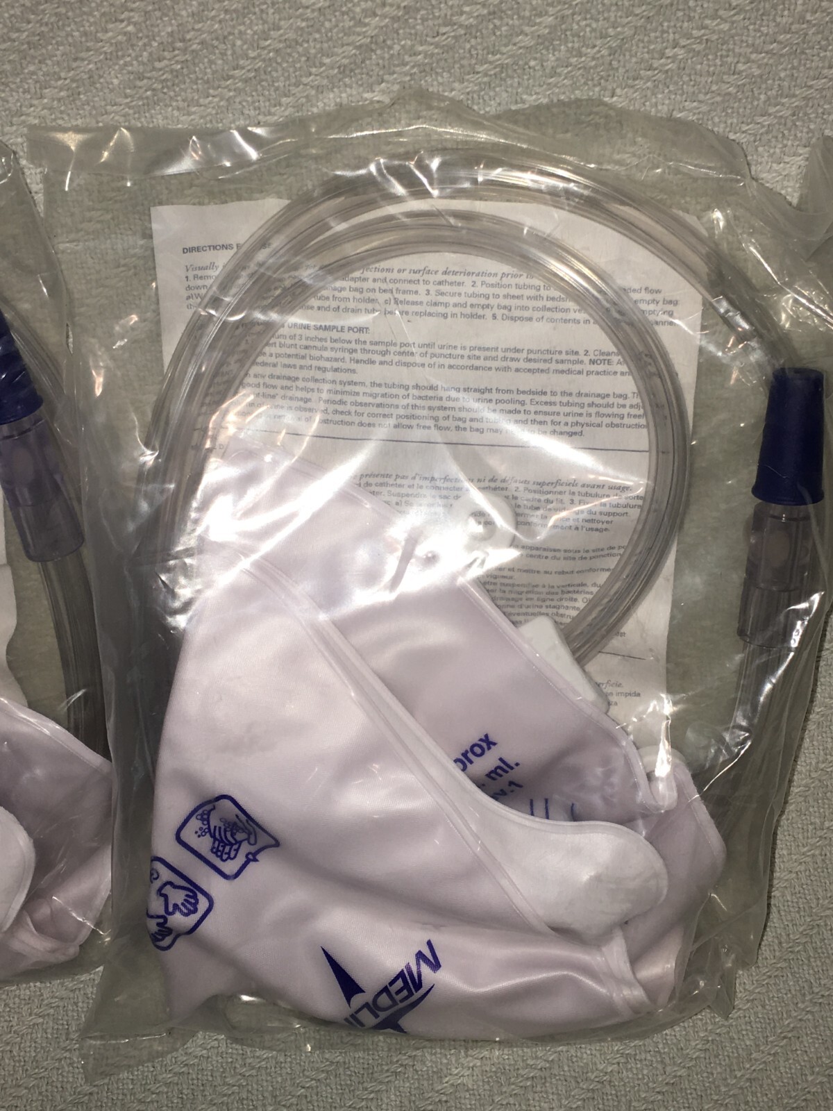 ONE MEDLINE DYND15203 Urinary Drainage Bag with AntiReflux Tower and