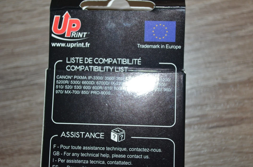 CANON PGI-5 CYAN , CARTOUCHE D'ENCRE DE MARQUE UPRINT C-8C POUR CANON - Photo 3/3