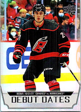 2022-23 Upper Deck Hockey Series 1 Debut Dates DD-21 Seth Jarvis