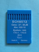  NOS 27:90 JB-100/16-SCHMETZ- SEWING MACHINE NEEDLES PK. 10 FREE SHIPPING 