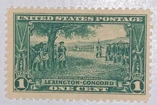 Travelstamps: 1925 US Stamps Scott #617, moglh, Washington at Cambridge, mint,og