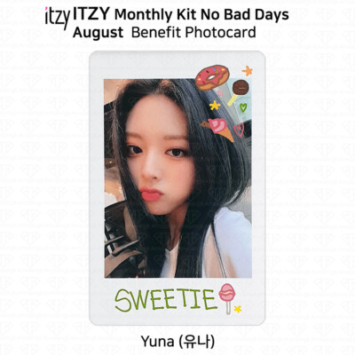 ITZY No Bad Days Monthly Kit August Official Photocard & Exclusive