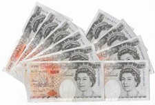 Lowther Dickens reverse £10 Banknote (1999) KL or LA Only Circulated F-VF B382