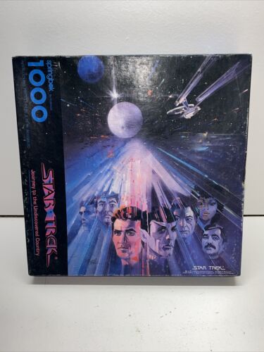 Puzzle Springbok 1993 Star Trek Journey to the Undiscovered Country 1000 pièces - Photo 1/3