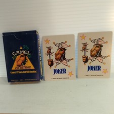 Vintage 1988 Joe CAMEL 75 Years and still smokin' Playing Cards EUC