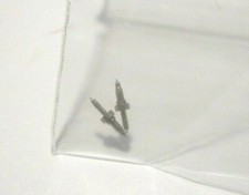 2 ELGIN 16 SIZE  6167 POCKETWATCH BALANCE STAFFS  SEE AD p-10    AA-10-3