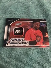 2019 Father's Day Spirit of the Game Relics Cracked Ice /25 Taylor Trammell #TT