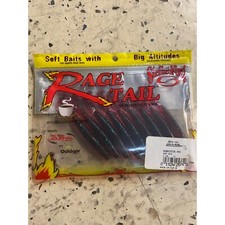 Strike King Rage Ned Cut-R Worm 3’’ Red Bug (9Pack) X 8Packs