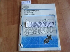 1979 1980 1981 1982 83 84 85 Harley-Davidson XL Models Parts Catalog Book Manual