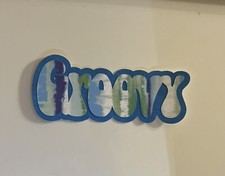 Groovy Scrapbook Title Handmade Paper Pierced Die Cut