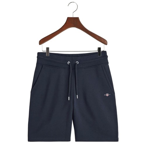Gant Mens Shield Sweat Shorts Casual Cotton Summer Elasticated Half Pants - Picture 3 of 40